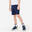 Shorts Basic Baumwolle Kinder marineblau