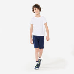 Short enfant coton - Basique marine