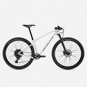 Bicicleta MTB Cross Country Race 900 Blanco Cuadro Carbono