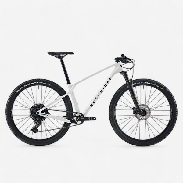 ROCKRIDER Bicicleta MTB XC Race 900 NX Blanco Semirrígida Cuadro Carbono