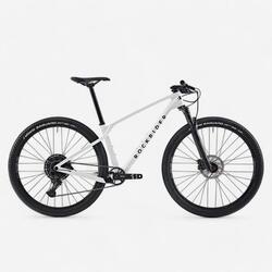 Bicicleta MTB Cross Country Race 900 Blanco Cuadro Carbono