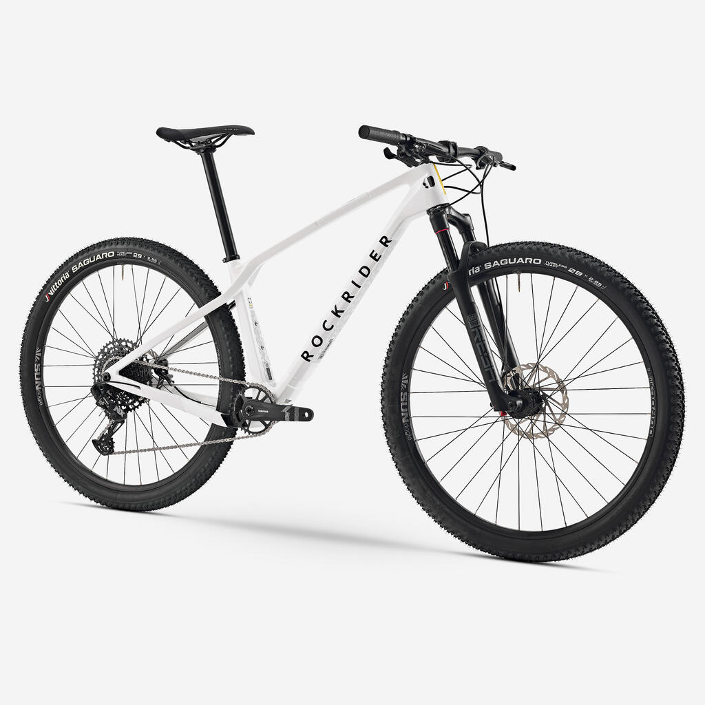 Beli brdski bicikl RACE 900 NX s karbonskim XC ramom