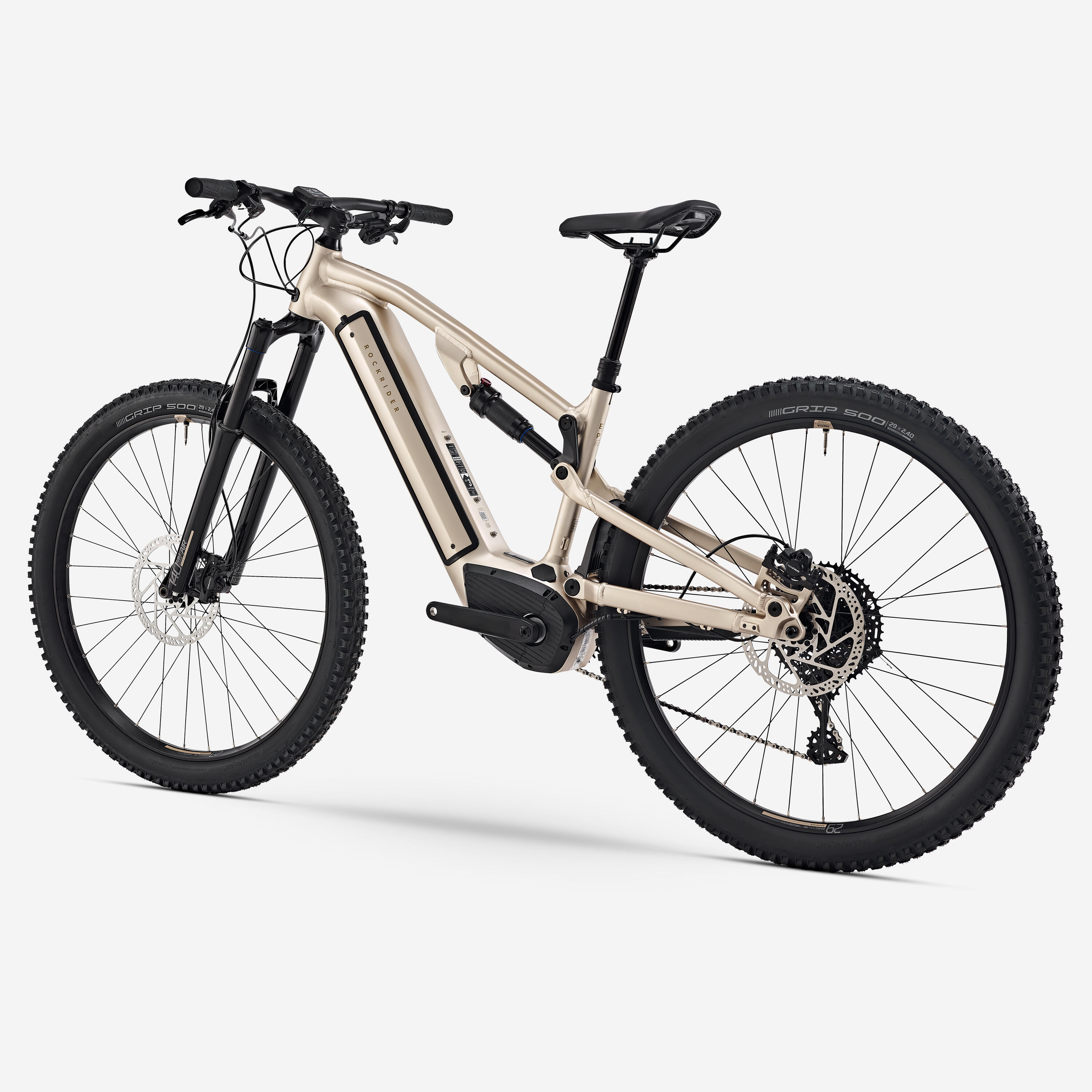 E-Mountainbike 29 Zoll E-Expl 520 S Beige 3/9