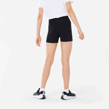 Girls' Sport Shorts Black - Cotton Shorts
