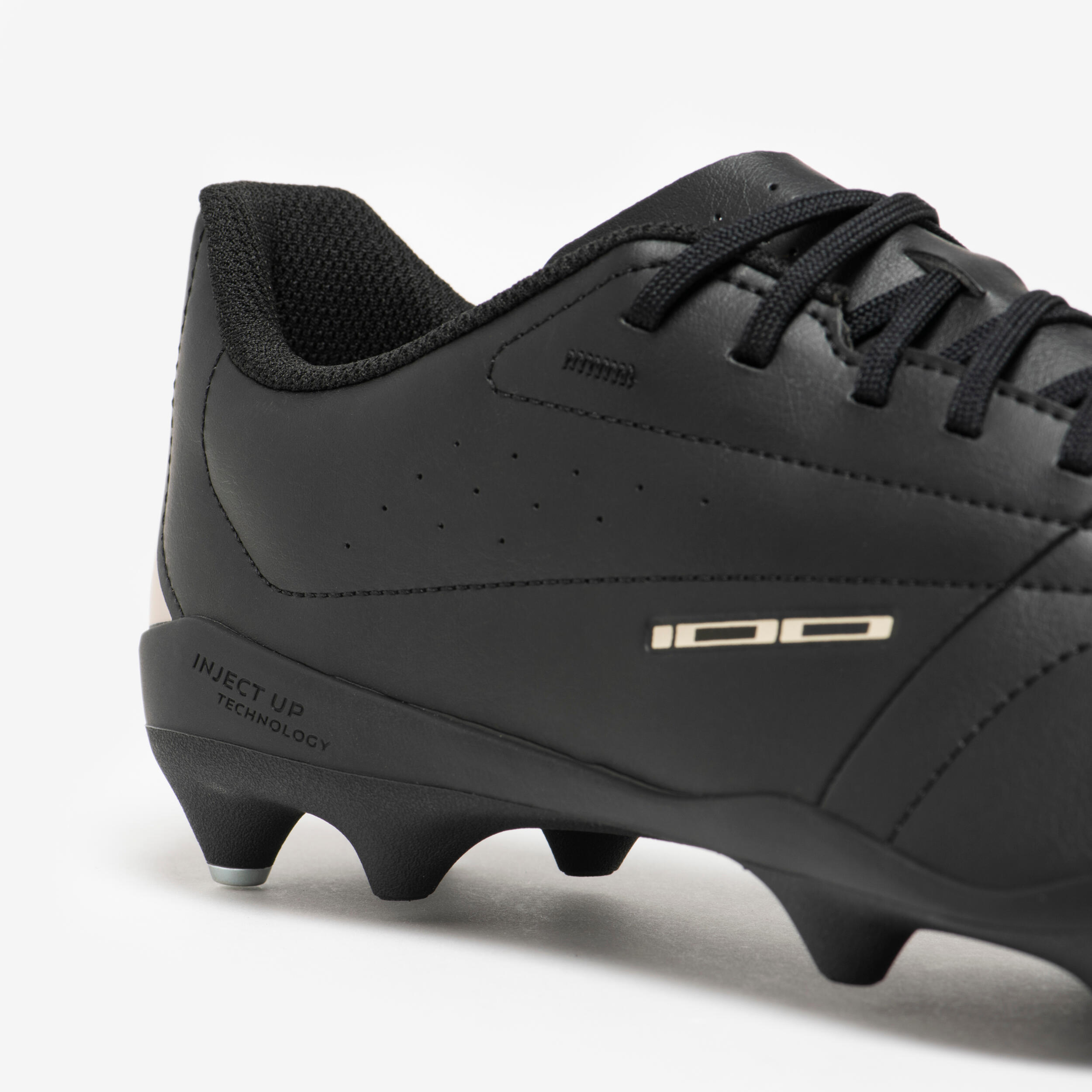 Scarpe calcio uomo 100 SG nere 9/11
