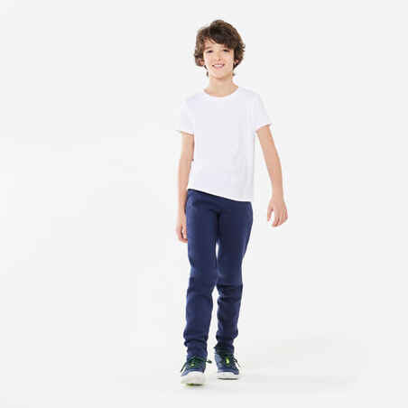 Kids' Jogging Bottoms Navy Blue