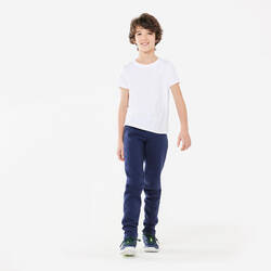 Kids' Warm Brushed Jersey Jogging Bottoms - Navy