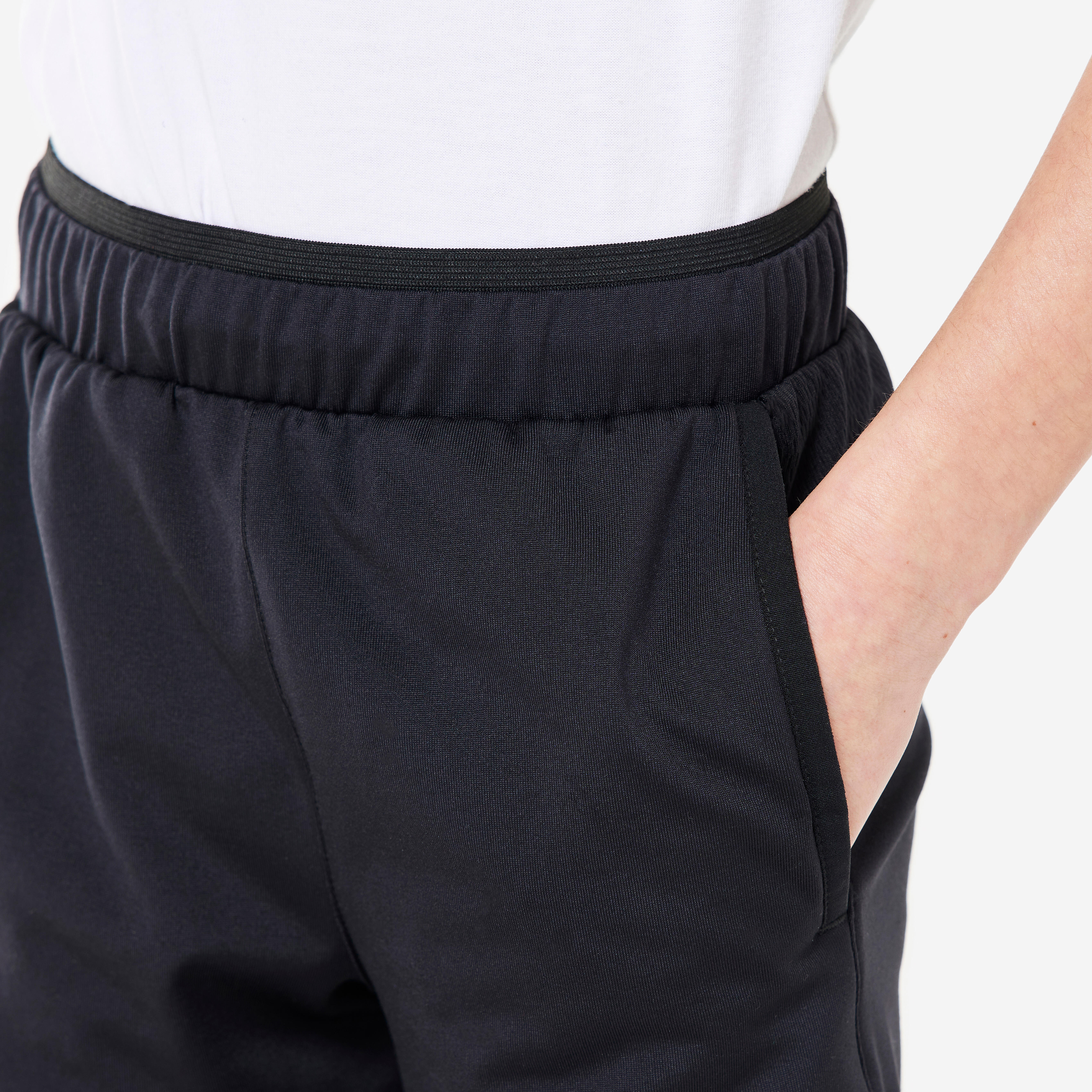 Kids’ Gym Pants - S 500 Black - DOMYOS