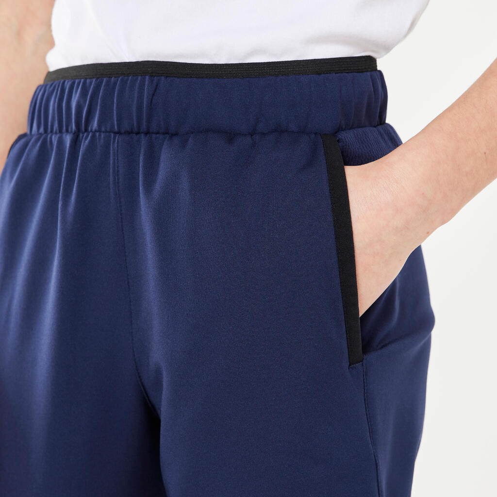 Berniukų šiltos orui laidžios sintetinės sportinės kelnės „S500“, mėlynos