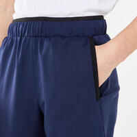 Kids' Warm and Breathable Jogging Bottoms - Dark Blue