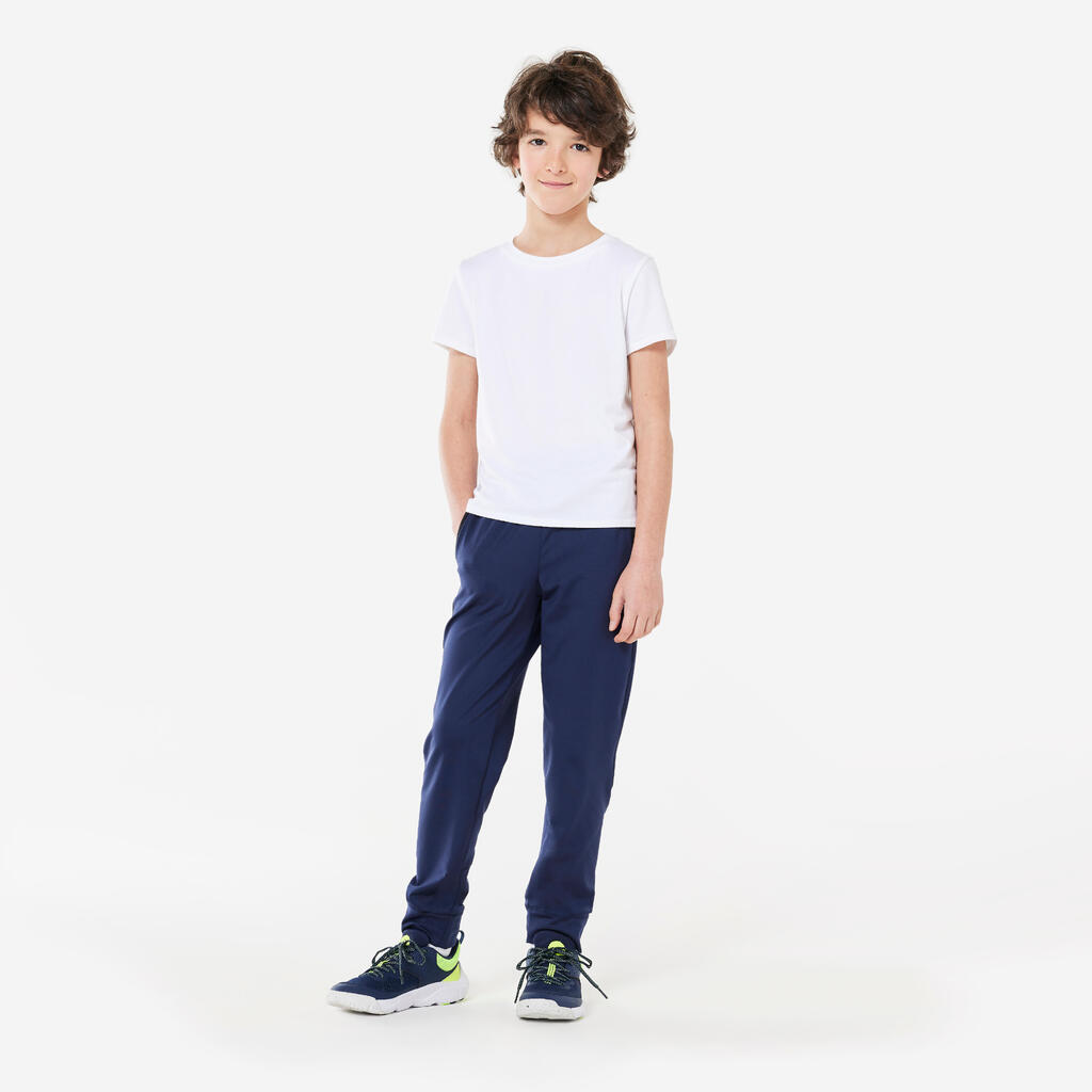 Pantalon de jogging enfant chaud respirant - S500 marine