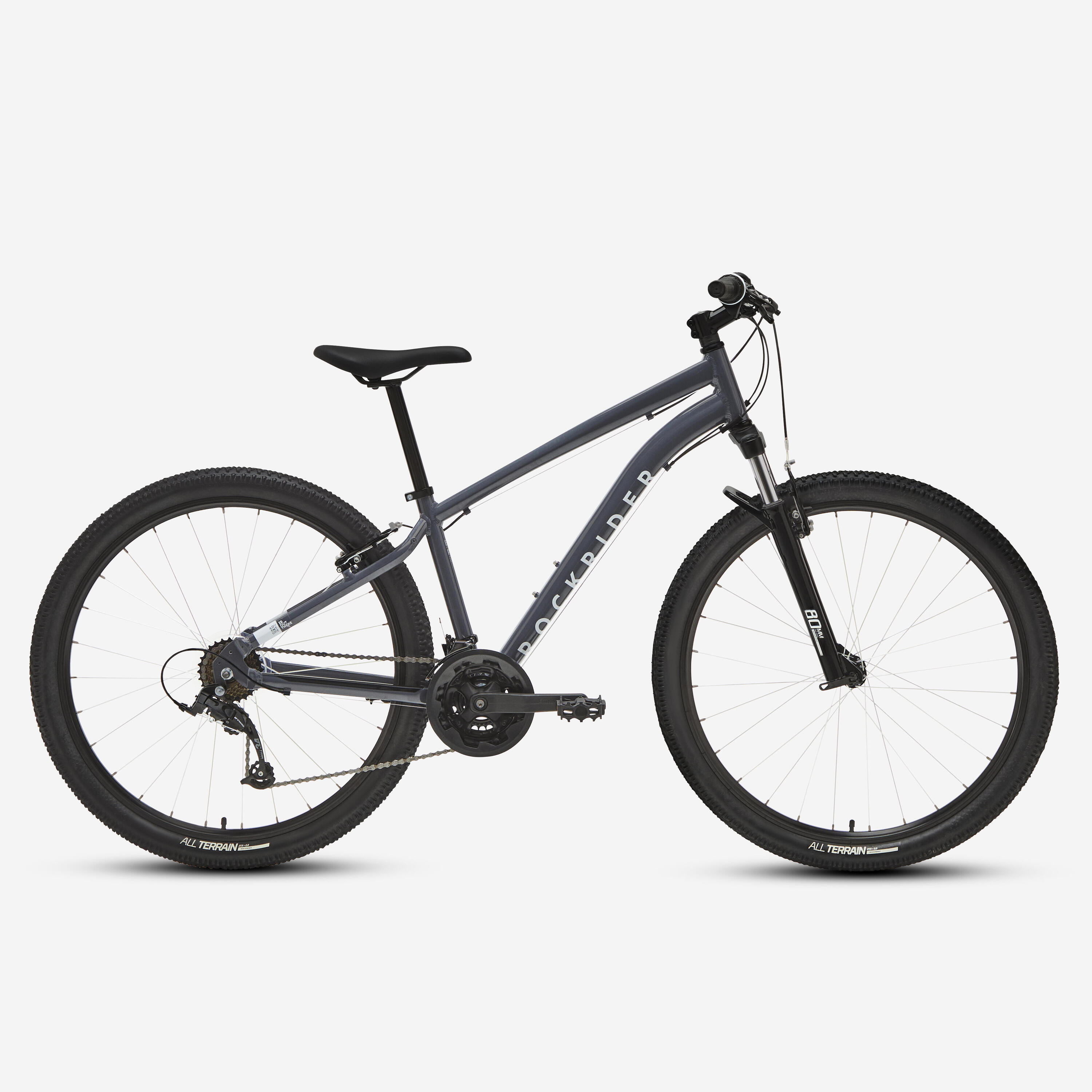 ROCKRIDER Tour mountainbike Expl 50 donkergrijs