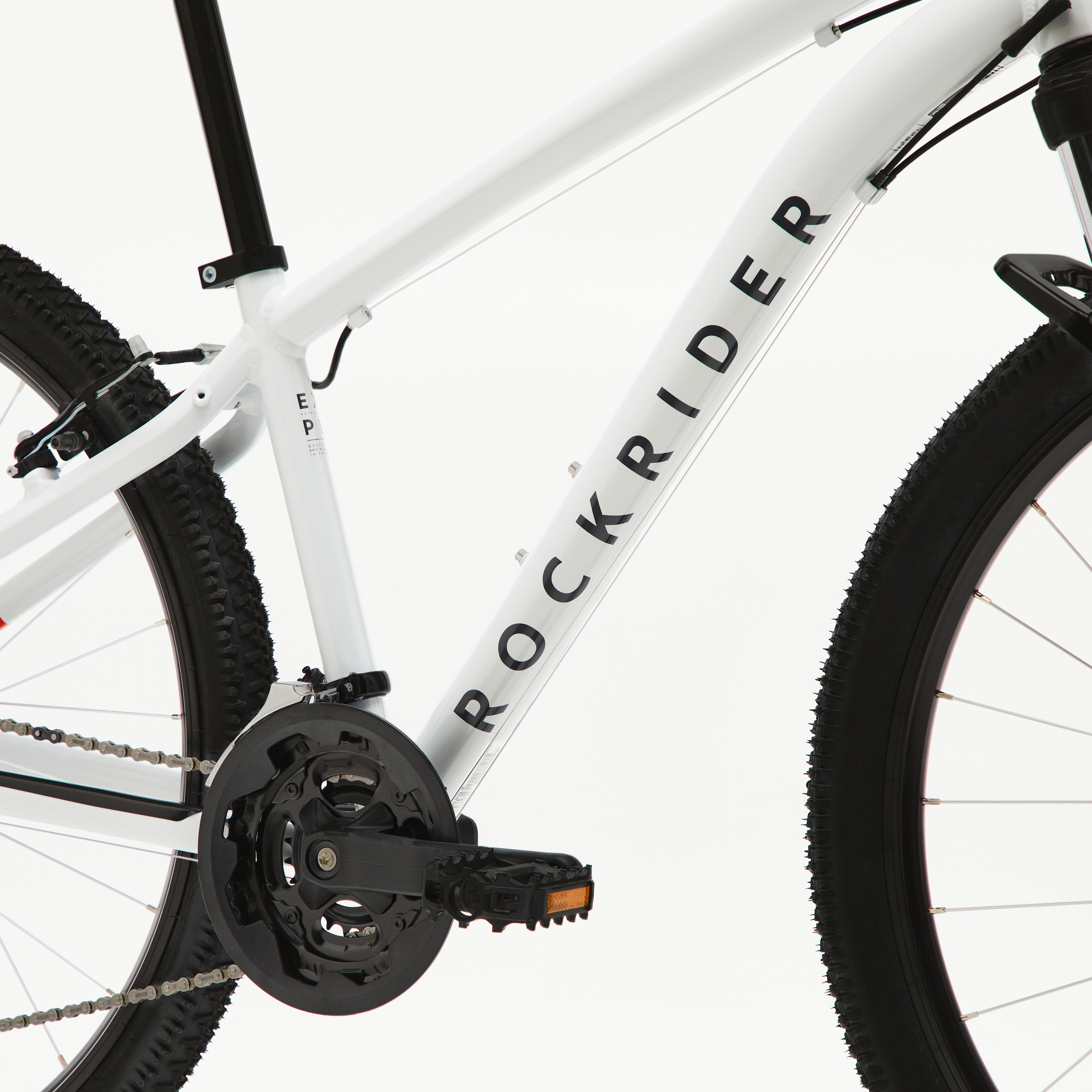 Velo vtt randonnee expl 50 gris fonce ROCKRIDER Decathlon
