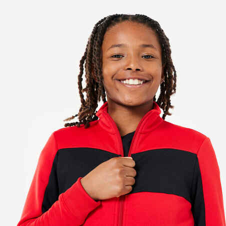 Kids' Unisex Breathable Tracksuit - Red/Black