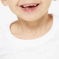 Kids' Unisex Cotton Multisport T-Shirt - White