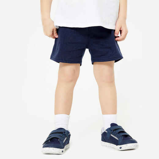 
      Short babygym mixte doux et confortable, bleu
  