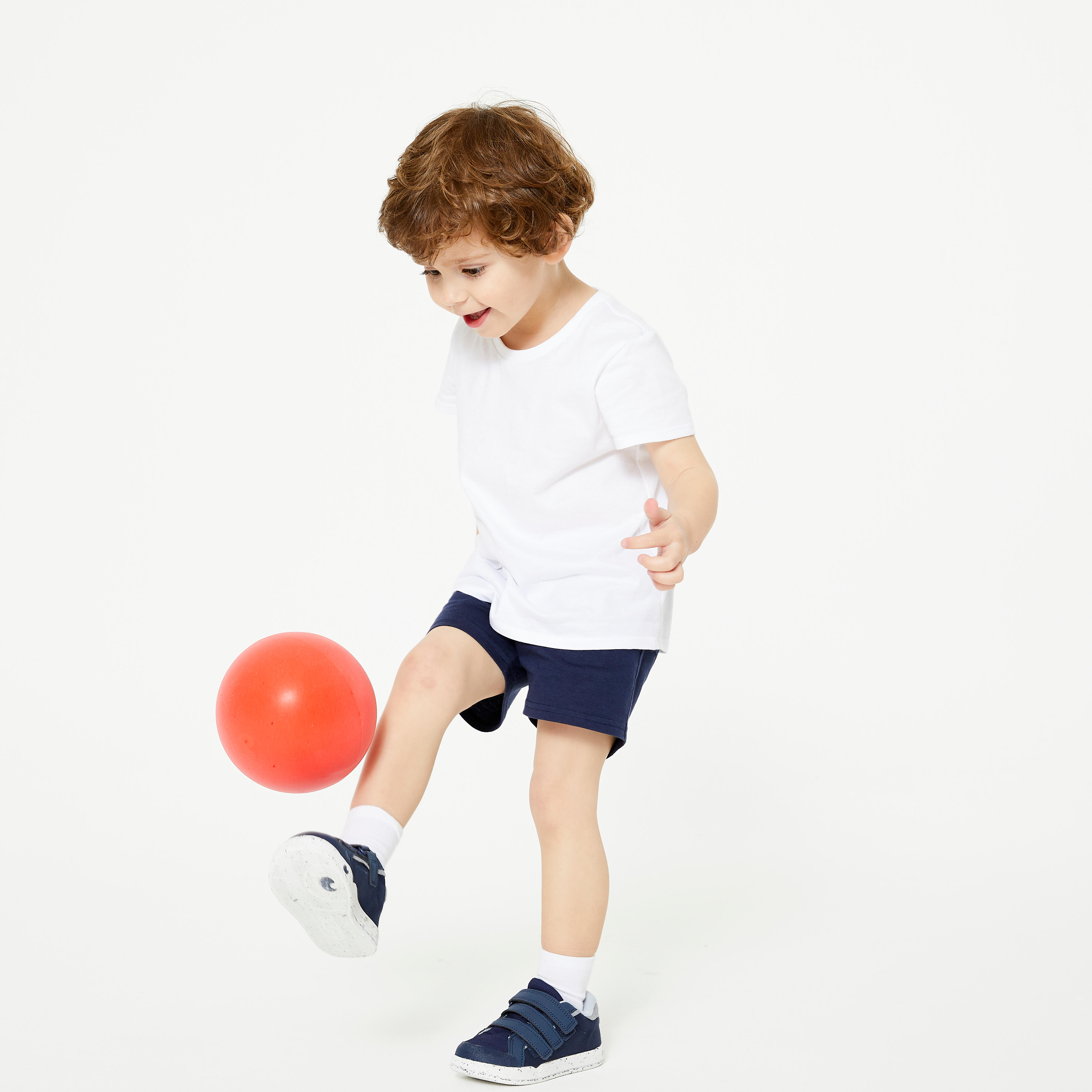 T-shirt en coton enfant - 100 blanc - DOMYOS