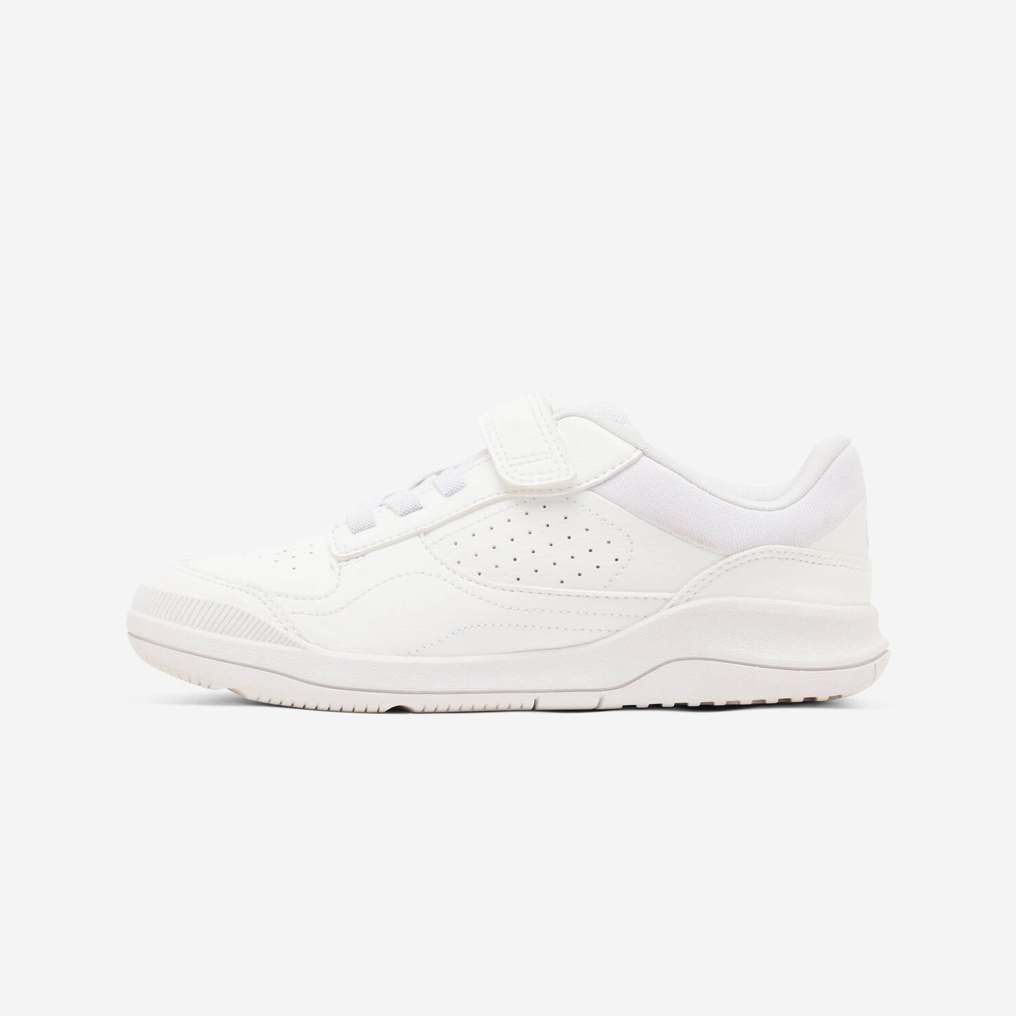 Kids' Unisex Hard-Wearing Multisport School Shoes Playventure Yard - White