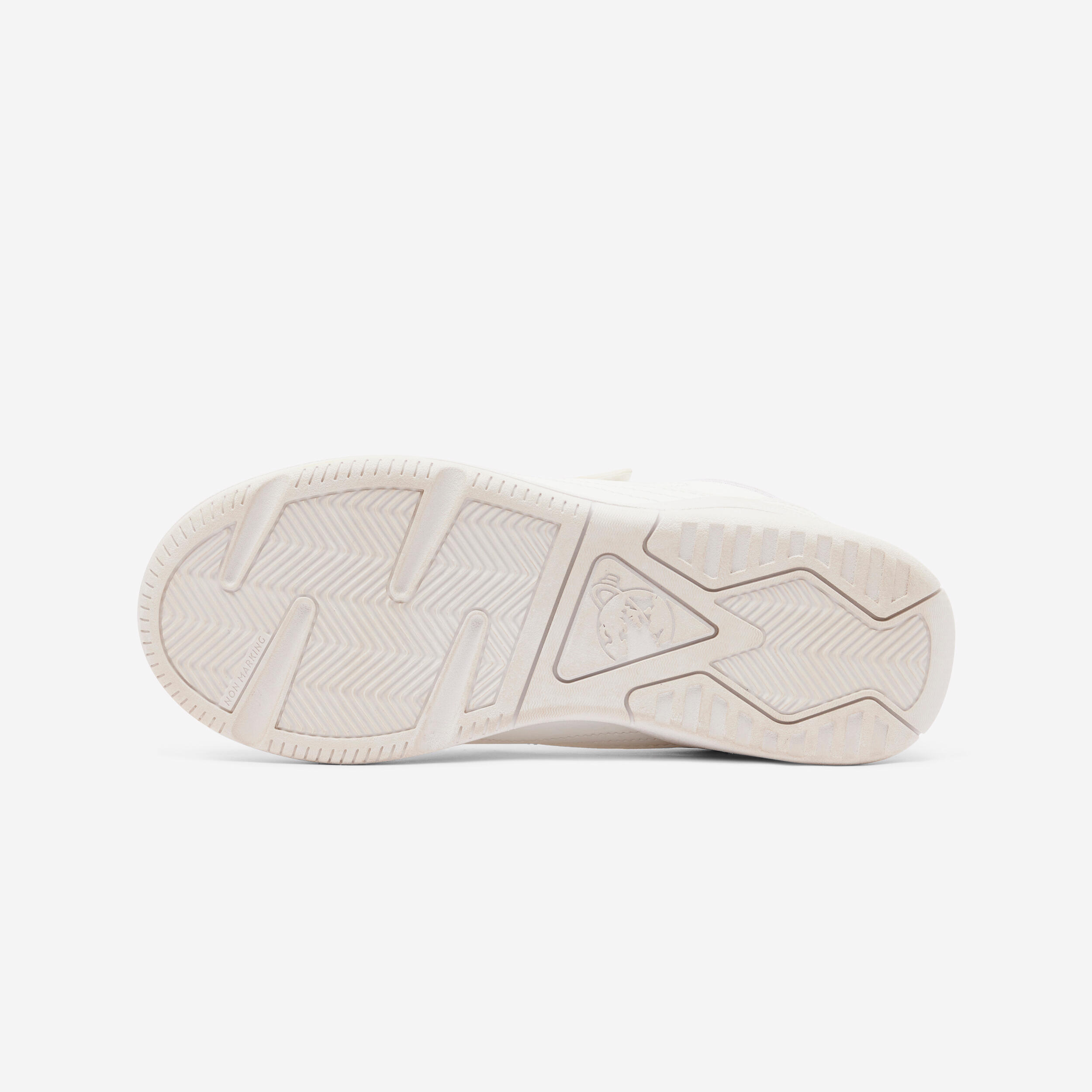 Kids' Unisex Hard-Wearing Multisport School Shoes Playventure Yard - White