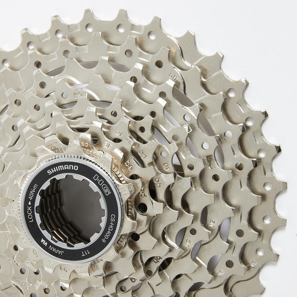 CS-HG400 9-Speed 11x32 Cassette Alivio