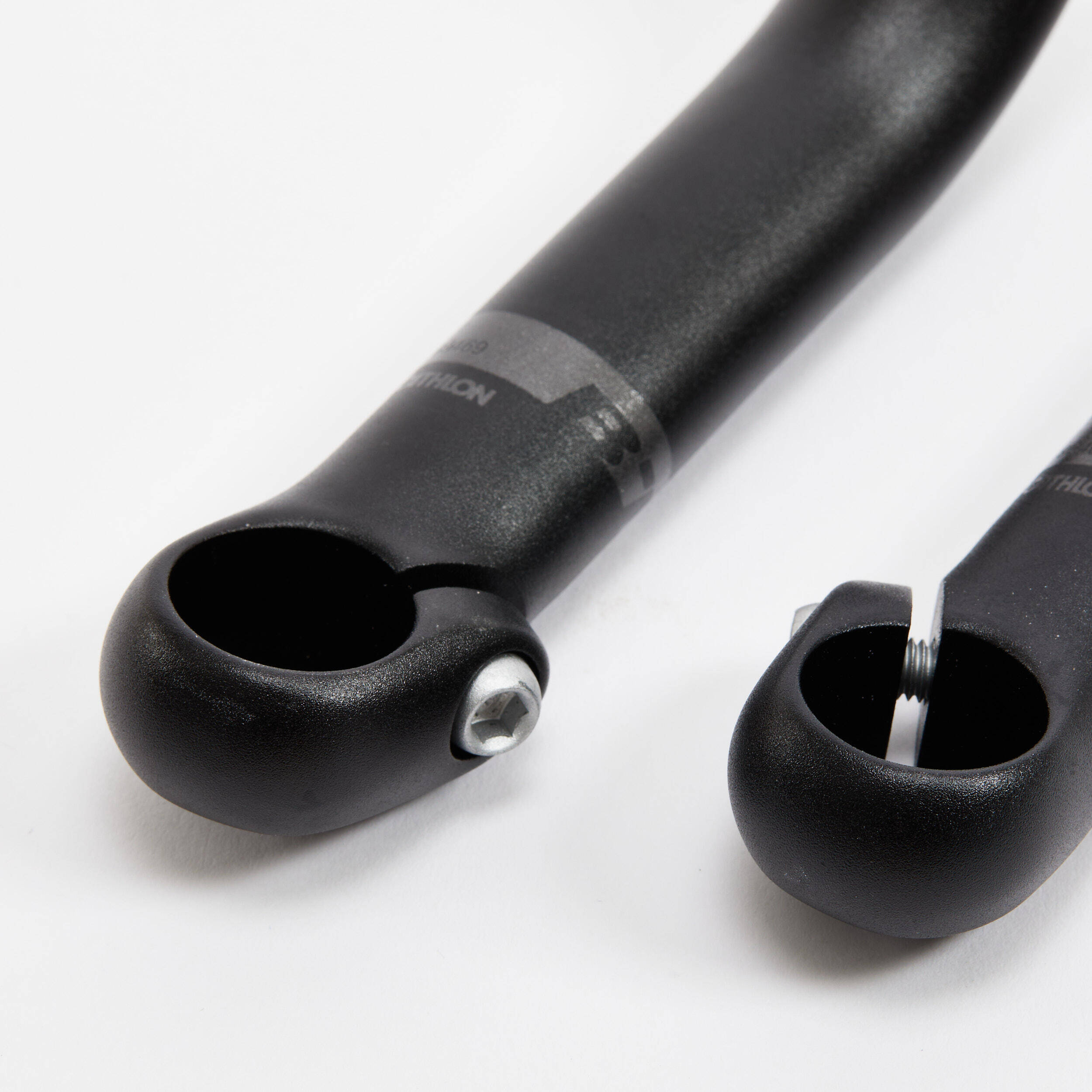 Curved Bar Ends - Black -  3