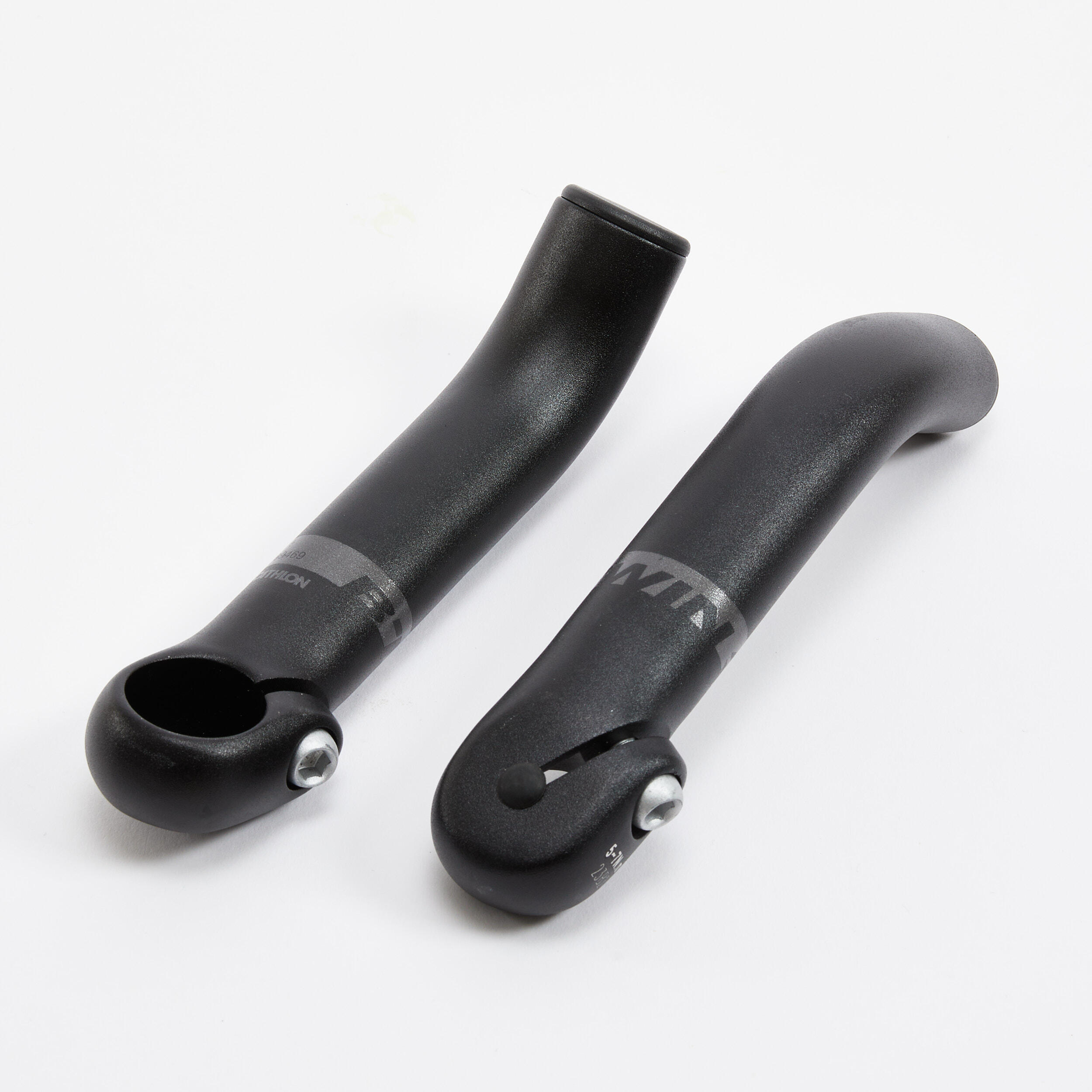 Curved Bar Ends - Black