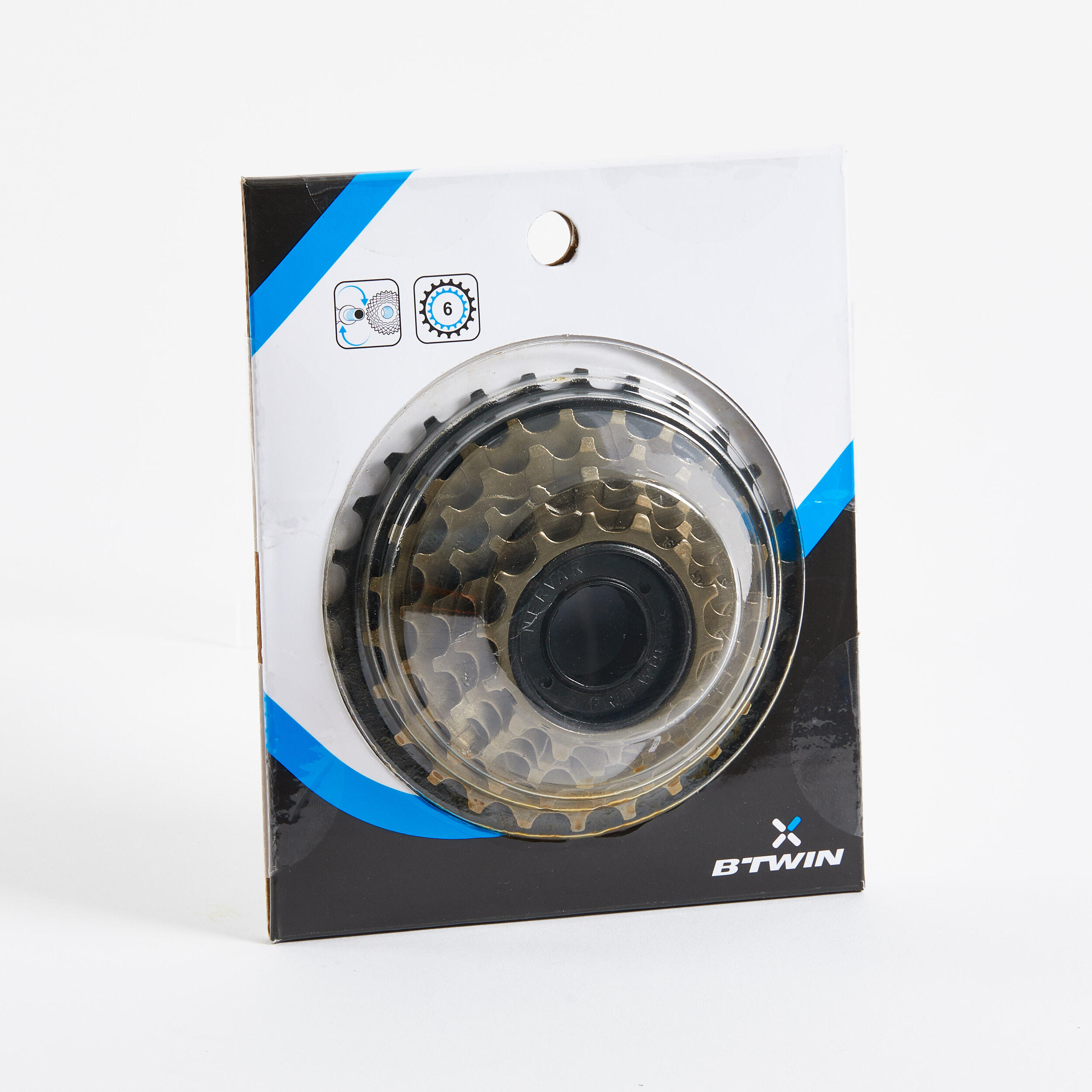 6-Speed 14-28 Screw-On Freewheel - DECATHLON