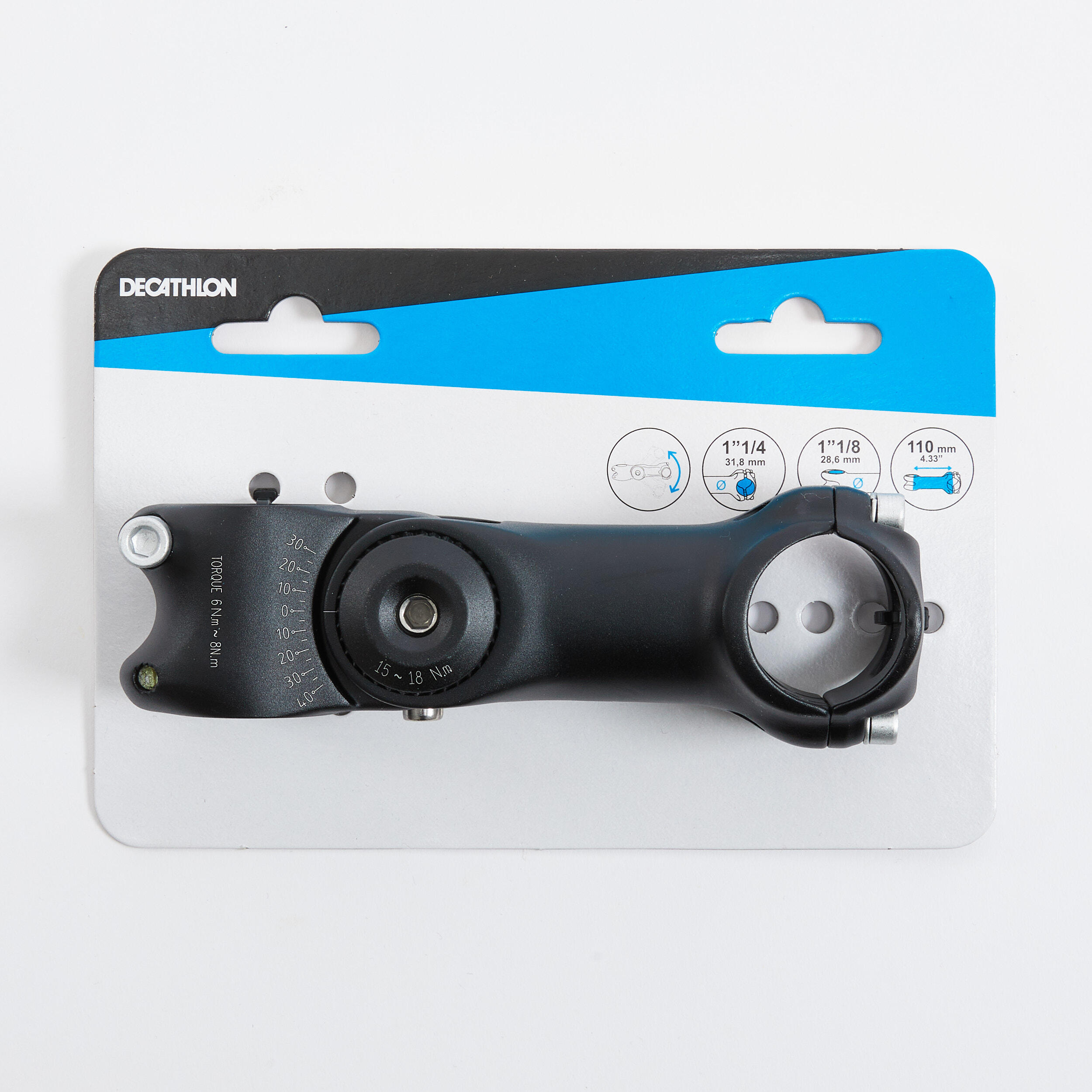 Aheadset Adjustable Oversize Stem - DECATHLON