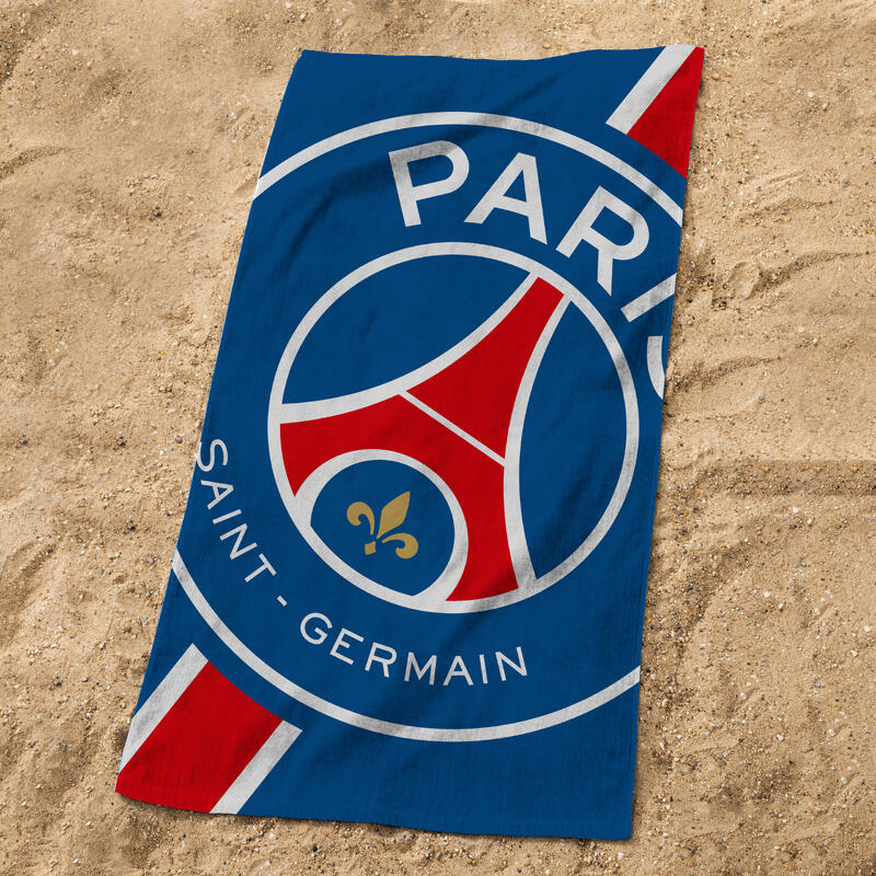 Chaussons Officiels PSG Paris Saint-Germain - Taille 34, Bleu - Matière Polyester - Produit Licencié 100% Officiel