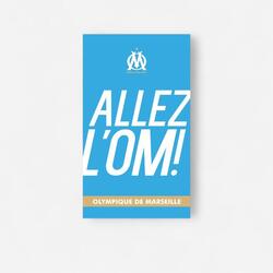 SERVIETTE DE BAIN FOOTBALL OLYMPIQUE DE MARSEILLE 70x120 CM 100% COTON