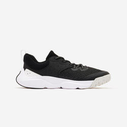 Zapatillas deportivas con cordones niños Domyos Playful Fast negro 36 a 39