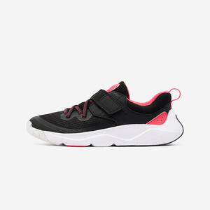 Zapatillas deportivas velcro Niños Playful fast negro-rosa del 28 al 35