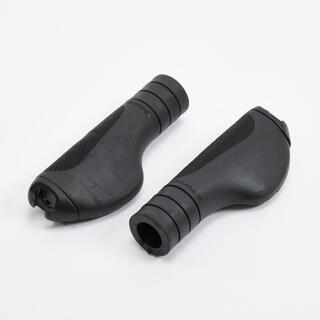 Manopole CITY 500 ergonomiche nere