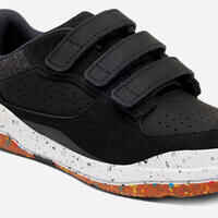 Kids' Rip-Tab Trainers Playventure City - Black