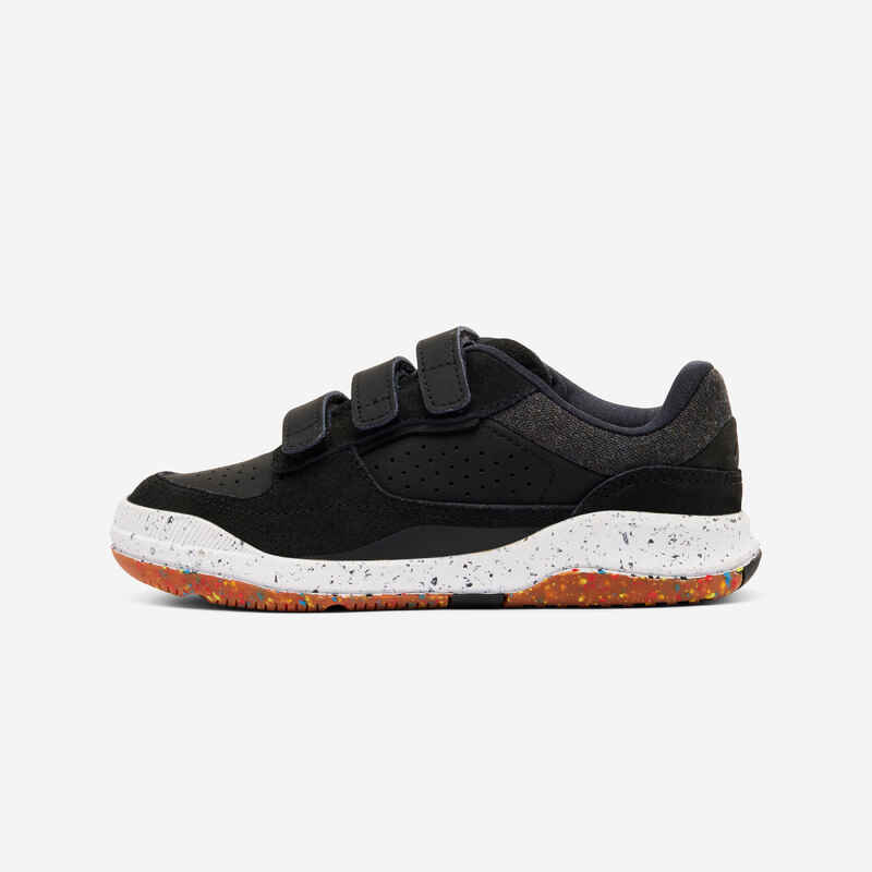 Kids' Rip-Tab Trainers Playventure City - Black