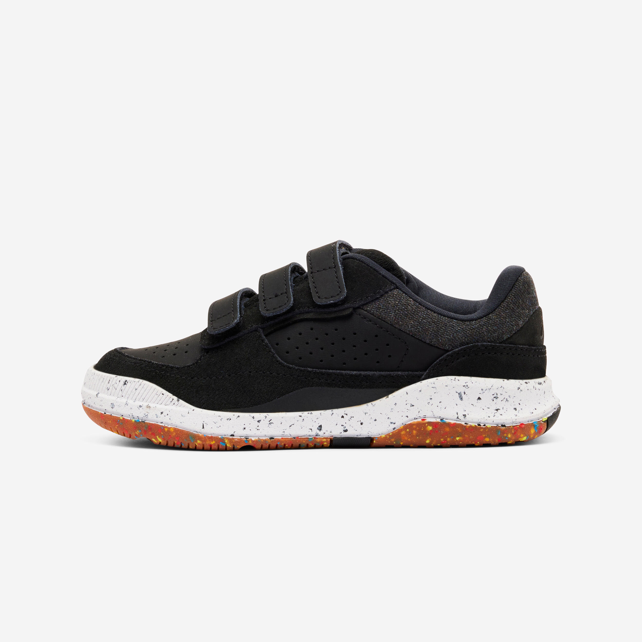 Decathlon - Chaussures À Scratch Enfant Noir - Playventure City - Baskets - Education Sportive Enfant - Noir - 32 - Decathlon