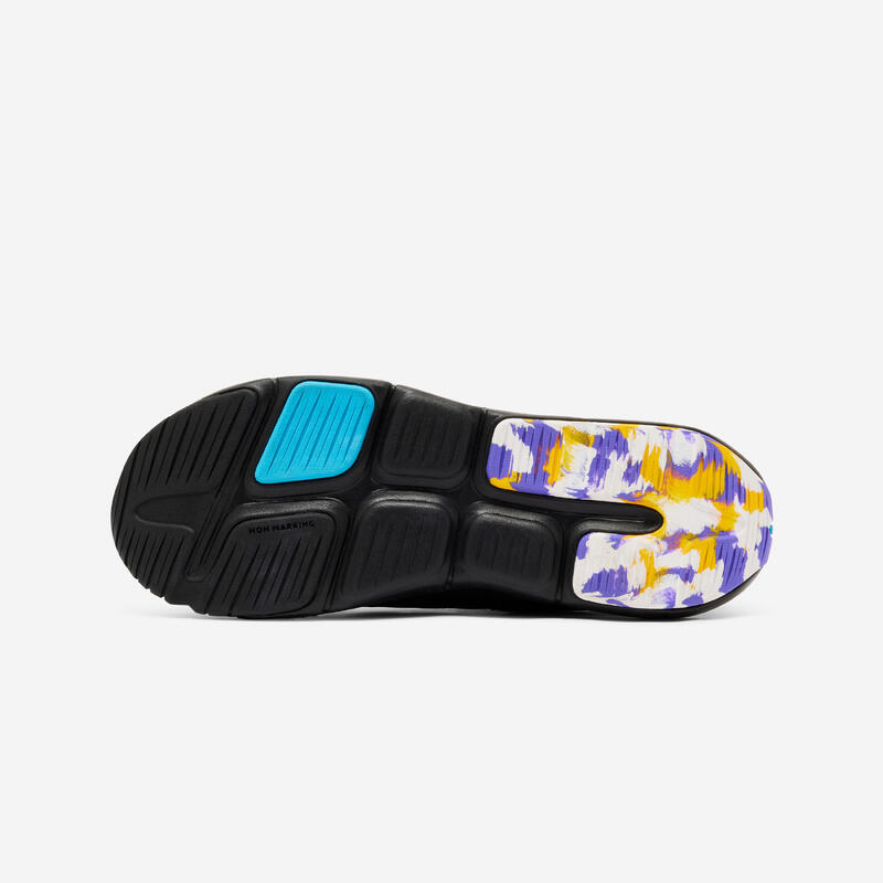Kids' Rip-Tab Shoes Playful Summer - Black/Purple