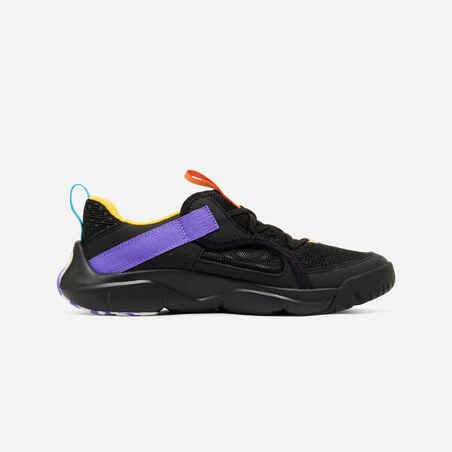 Kids' Rip-Tab Shoes Playful Summer - Black/Purple