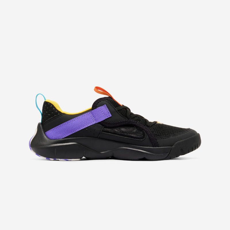 Chaussures multisport respirantes enfant mixte, Playful Summer noir mauve