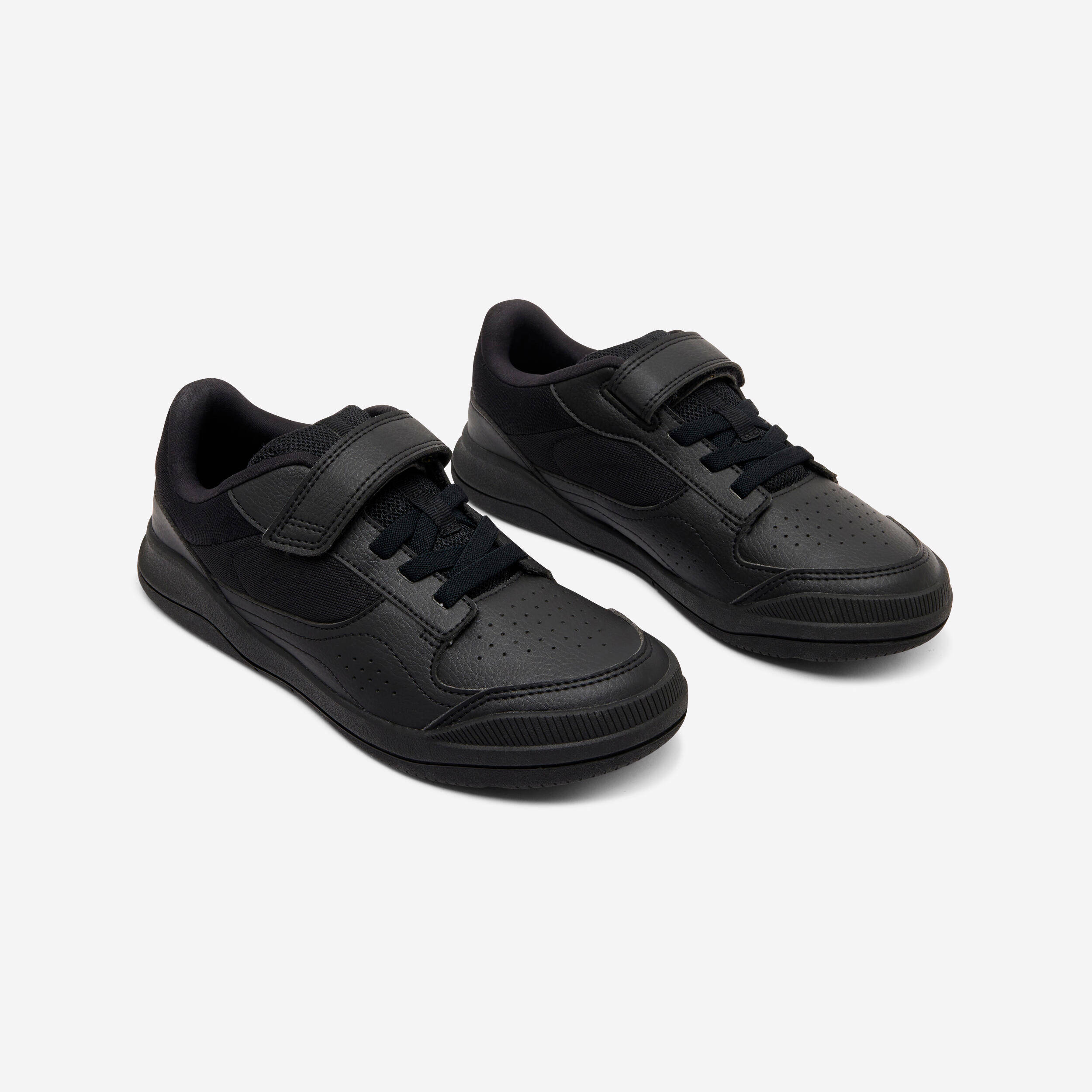 Kids' Unisex Hard-Wearing Multisport School Shoes Playventure Yard - Black -  3