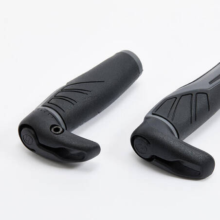 Handlebar Grip Sepeda Ergonomis dengan Bar End