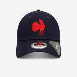 Casquette de supporter XV de France - FFR New Era bleu marine