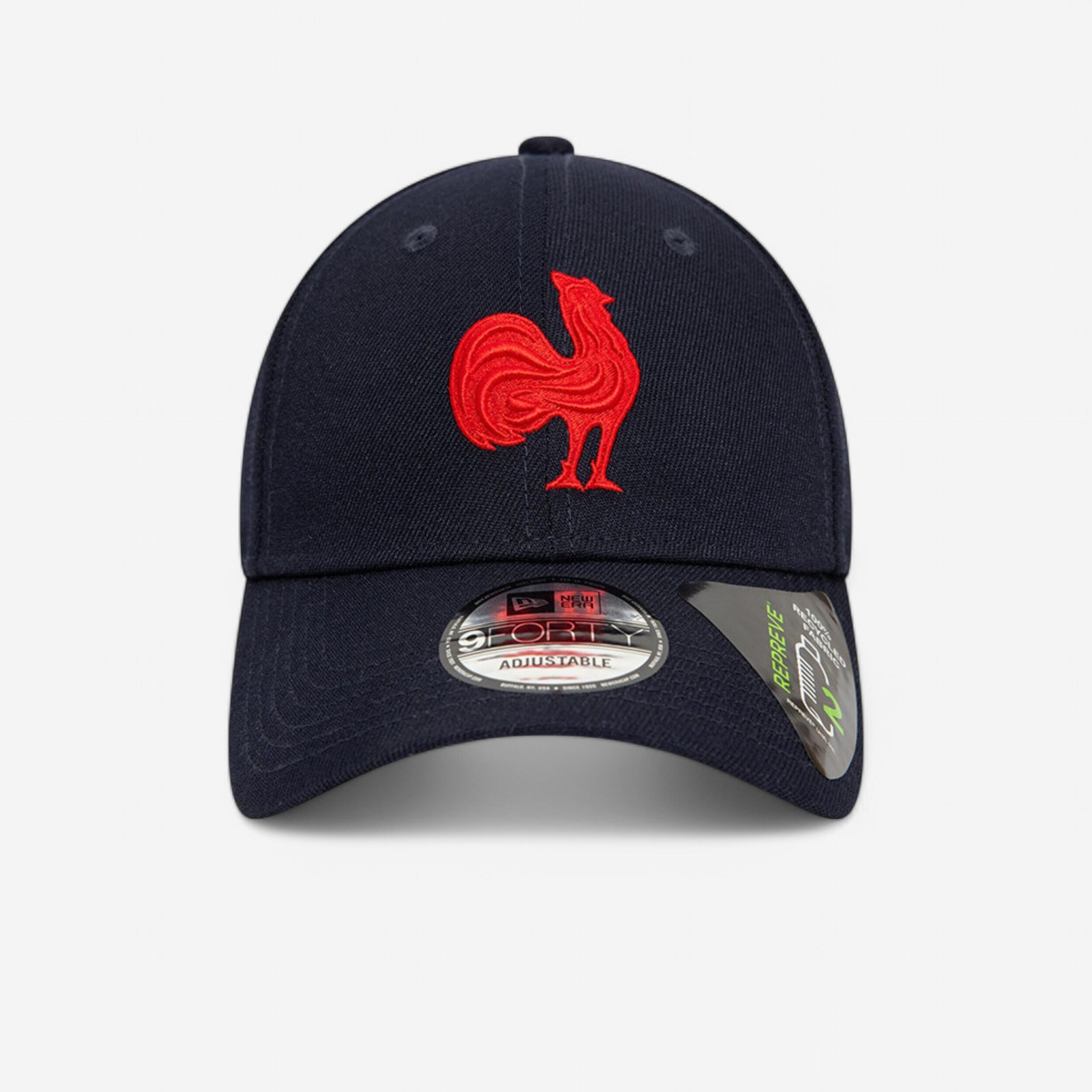 New Era - Casquette De Supporter Xv De France - Cap Ffr New Era Navy Blue - Casquette - Rugby / Sports Gaeliques - - Taille Unique - Decathlon
