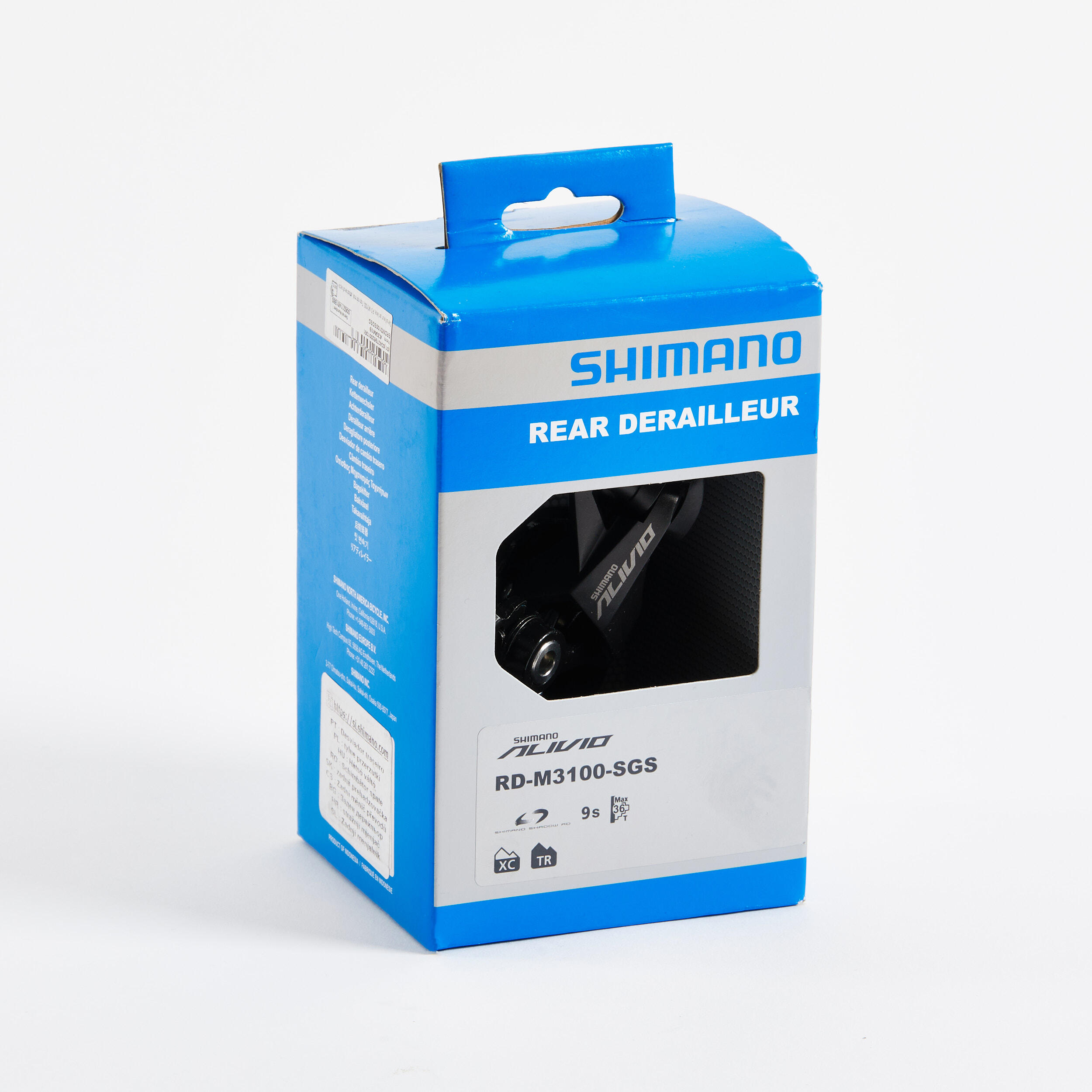 Shimano RD M3100 Alivio Shadow Schaltwerk 9 Fach Langer Käfig Mountainbike MTB E