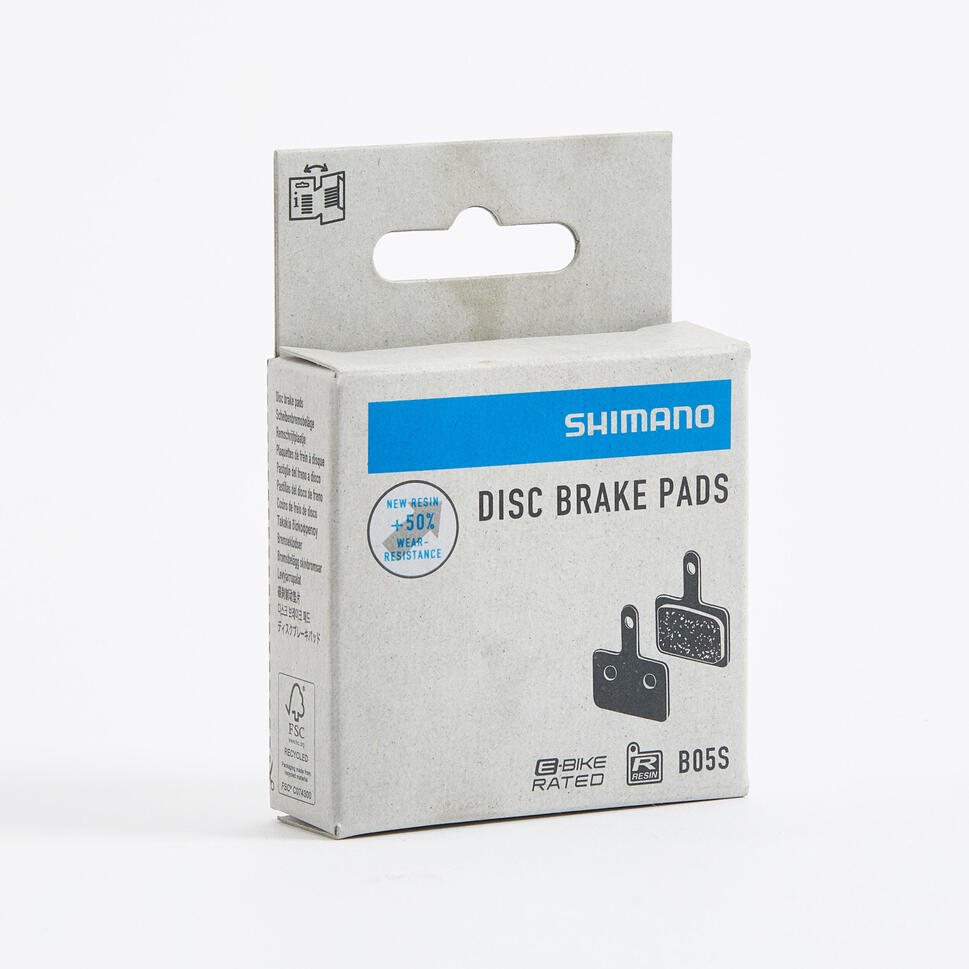 4 Paia Pastiglie Freno A Disco Semimetalliche BUCKLOS Per Shimano B01S/B05S, Nere