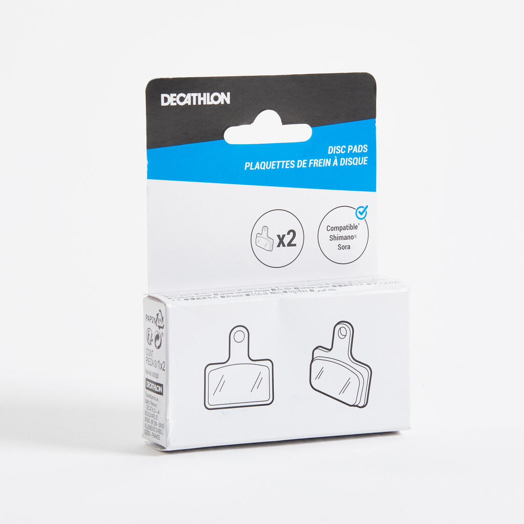 רפידות למעצורי דיסק, דגם Shimano Deore/Tektro Auriga