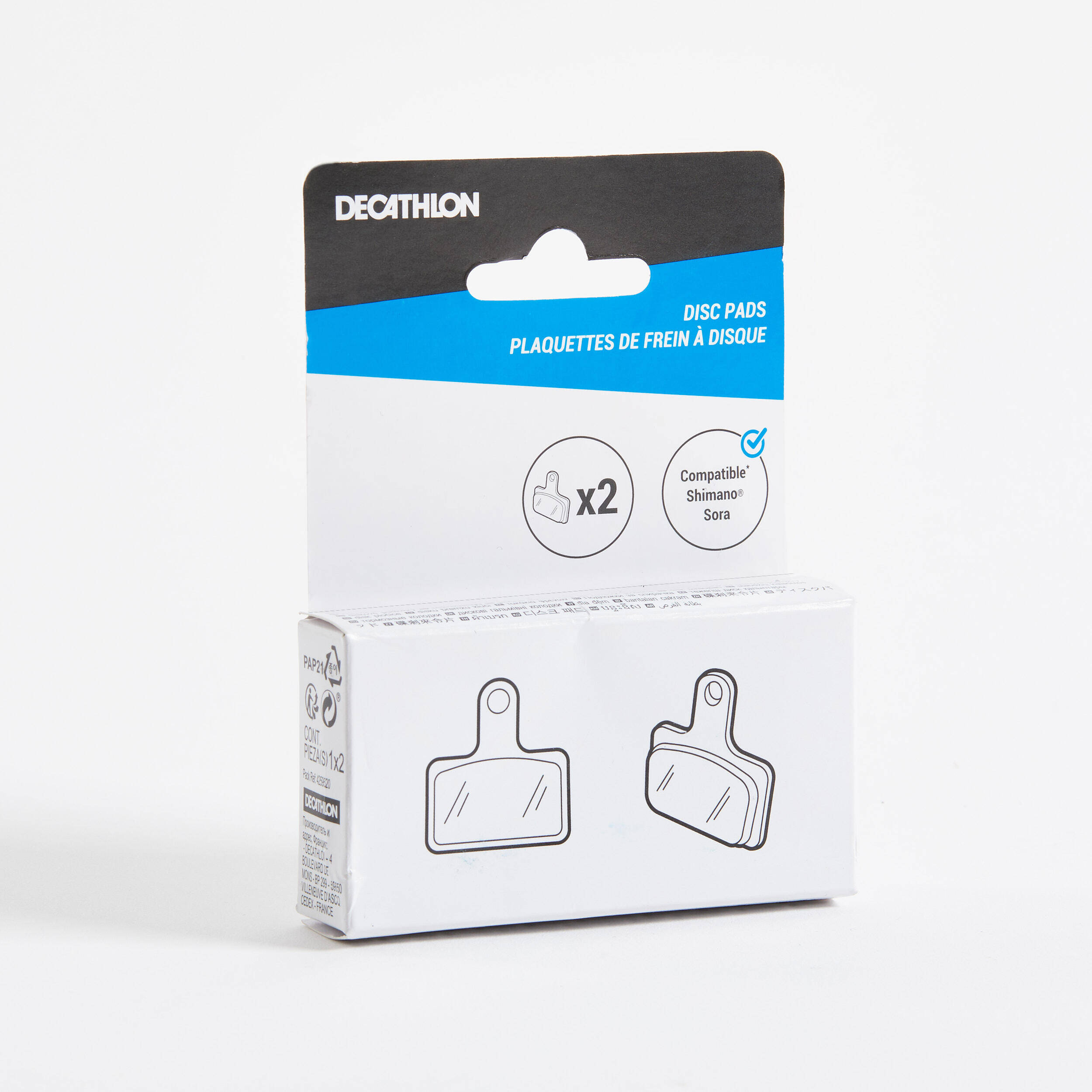 Disc Brake Pads - Compatible with Shimano Deore/Tektro Semi-Metallic -  3