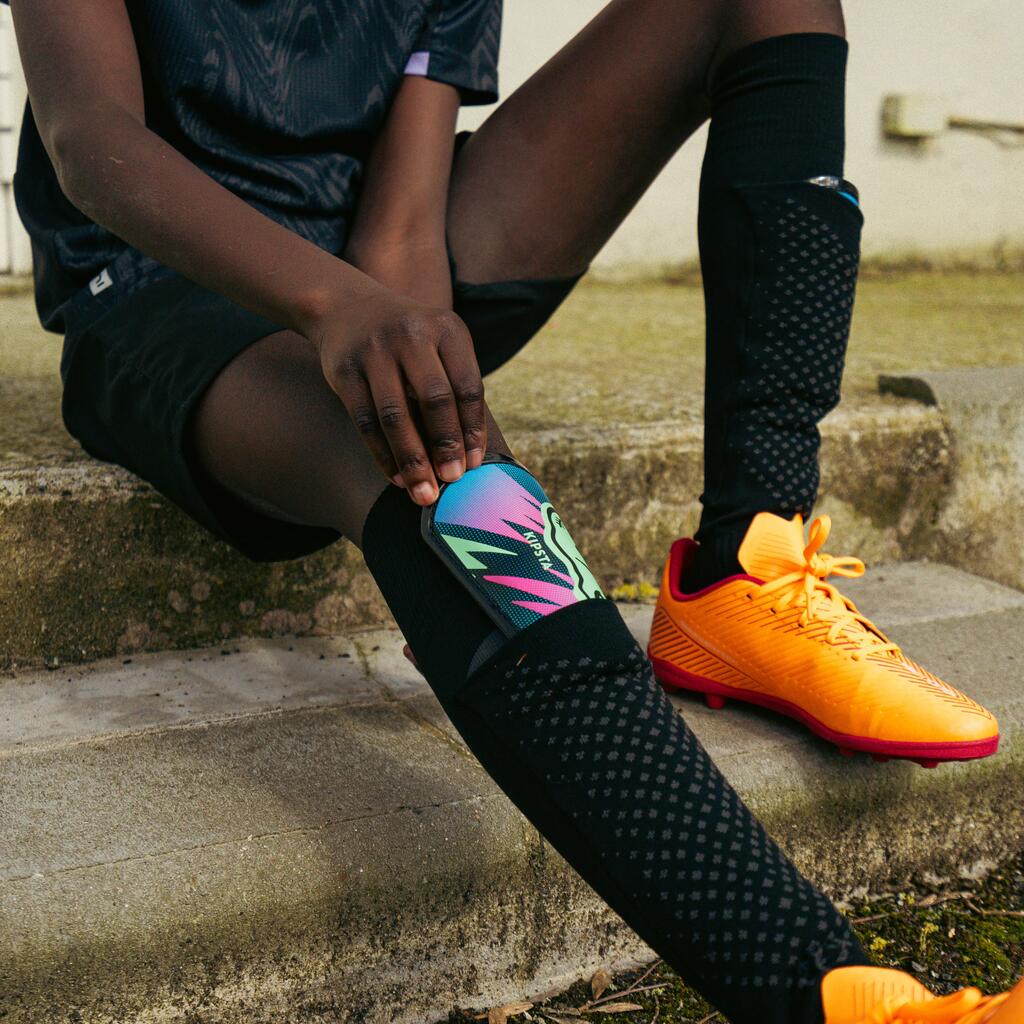 CHAUSETTES + PROTEGE-TIBIAS FOOTBALL ENFANT 