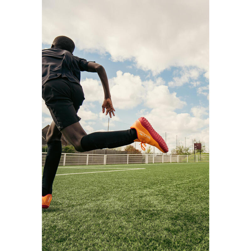 Jambiere și protecție tibie fotbal Easy Pocket Copii