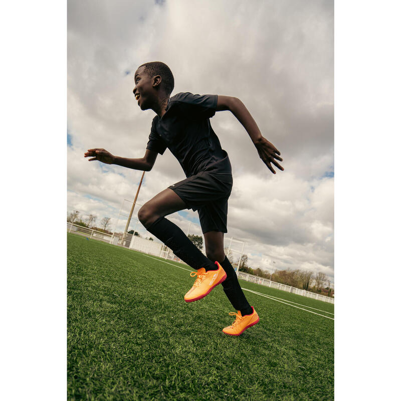 Jambiere și protecție tibie fotbal Easy Pocket Copii